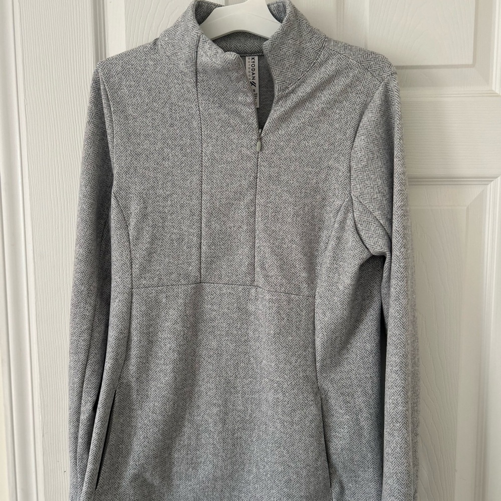 Grey Athletic Quarter Zip